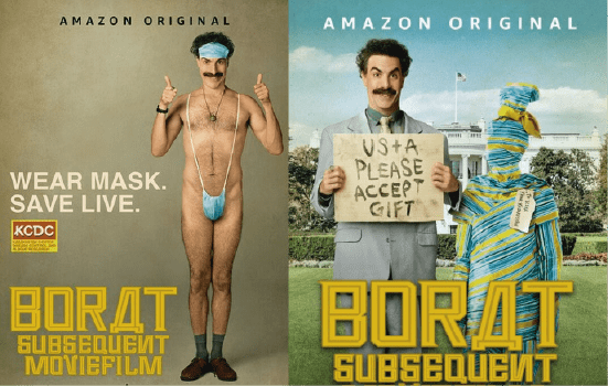 Borat, personagem do ator Sacha Baron Cohen