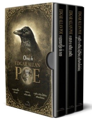 Boxes de livros de Edgar Allan Poe 