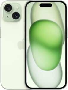 iPhone 15 verde água