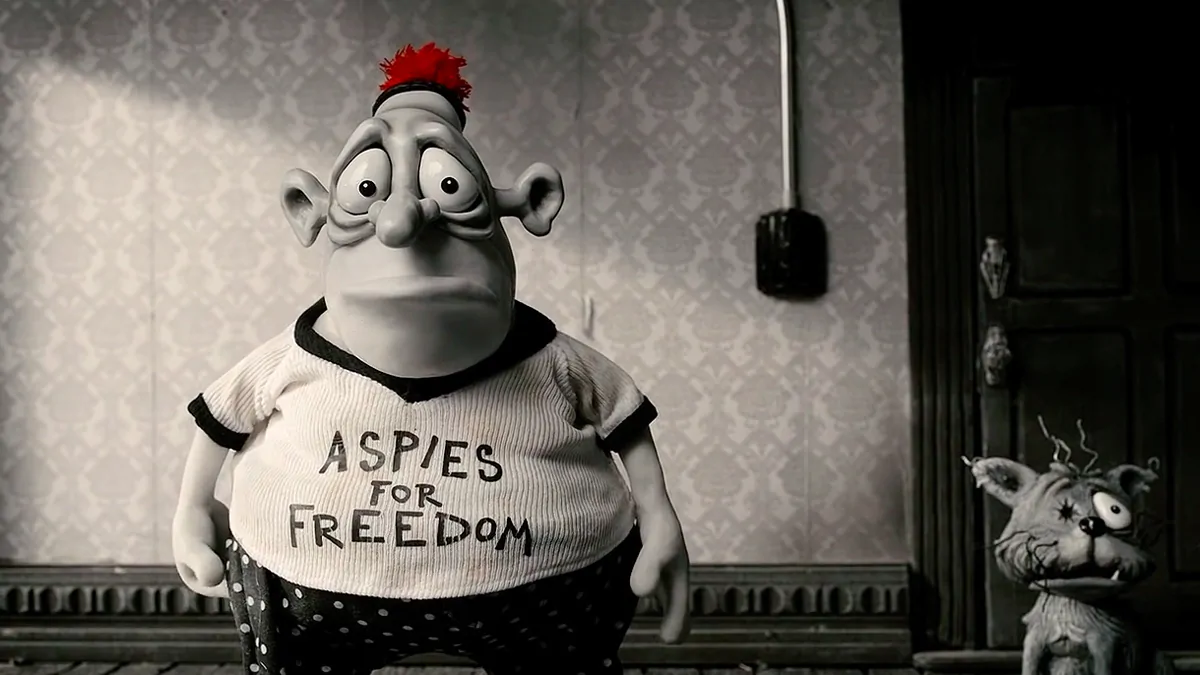Personagem Max, com síndrome de Asperger
