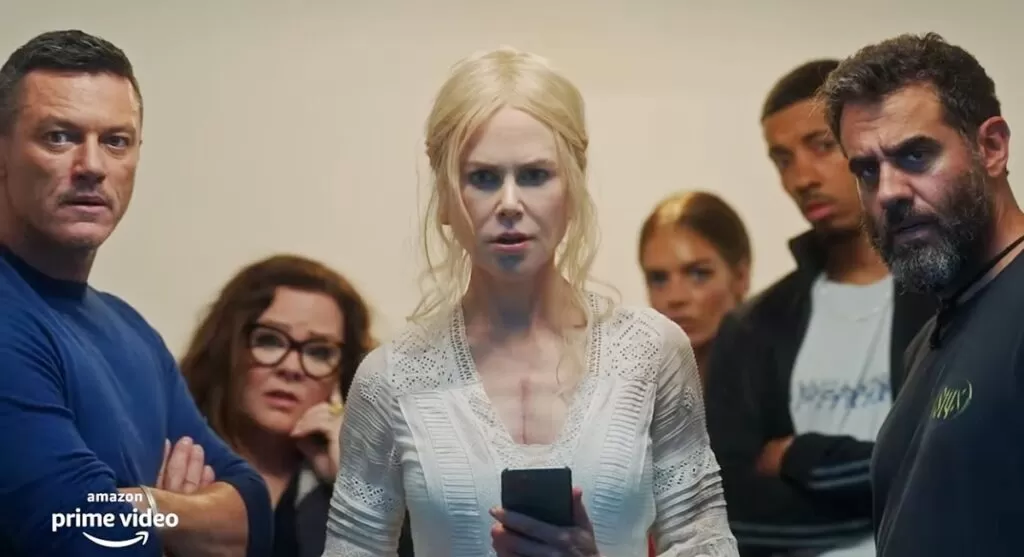 Cena da série Nove Desconhecidos com Nicole Kidman