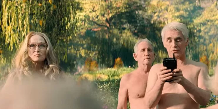 cena pós-créditos do filme Não Olhe Para Cima cena pós-créditos do filme Não Olhe Para Cima