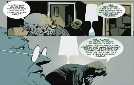 Exemplo de histórias em quadrinhos e graphic novel. Exemplo de história em quadrinhos e graphic novel.