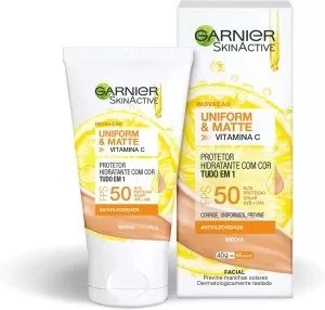 Protetor solar com vitamina C da garnier