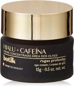 BOTIK produto com ácido hialurônico e cafeína