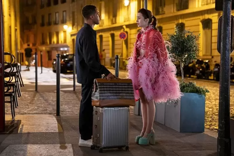 O Estilo de Emily em Paris moda fashion