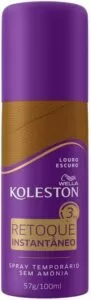 Retoque Koleston Spray para saber como retocar a raiz dos cabelos em casa.
