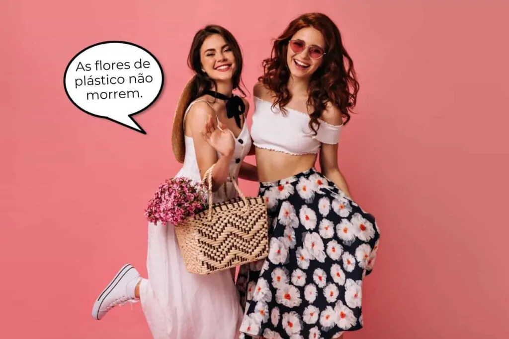 duas jovens se preparando para trabalhar no metaverso
