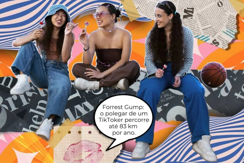 Dicas para a sua empresa bombar no TikTok (foto: três jovens conversando alegremente)