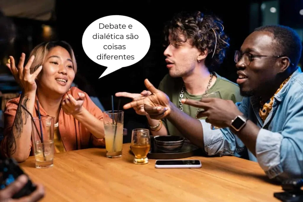 O filósofo Platão dizia que poucas pessoas realmente se importam com a verdade, a maioria quer vencer a discussão.
