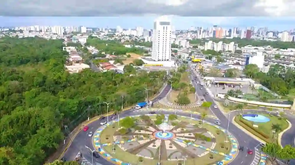  Rede prisional em Manaus: vista aérea da cidade de Manaus.