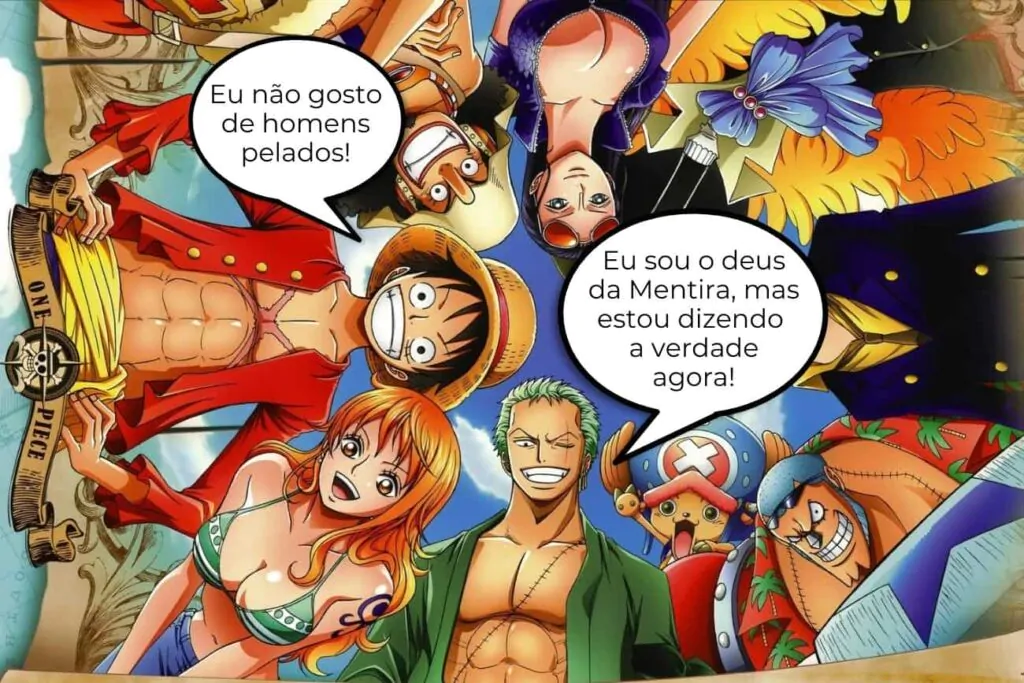 O que tem de especial em One Piece? Personagens do Mangá One Piece, de Eiichiro Oda