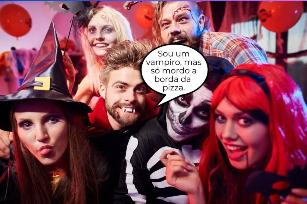 Fantasias de Haloween para você escolher e fazer (foto: jovens fantasiados)