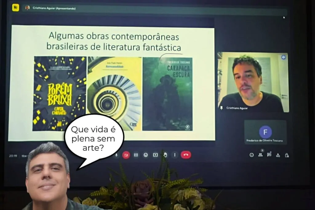 I Encontro de Literatura Fantástica do IFCE campus Ubajara-Ceará (Foto: Cristhiano Aguiar e Frederico Toscano)