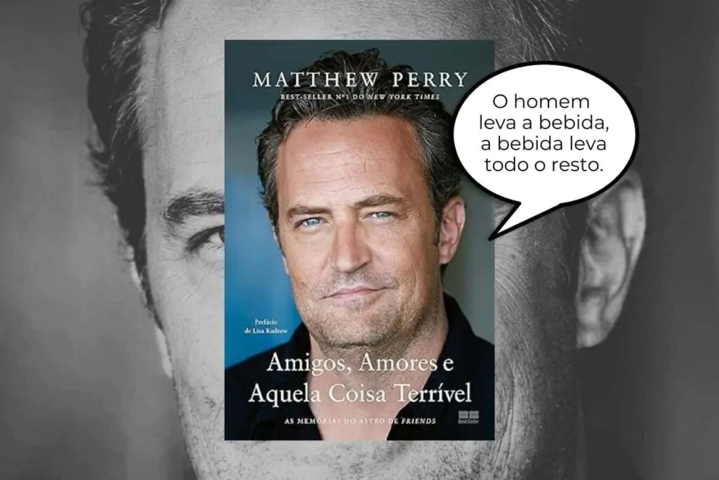Frases de Matthew Perry, o Chandler da série Friends (foto: ator Matthew Perry