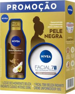 Produtos de Skincare com preços de Black Friday na Amazon Nivea pele negra Beleza Radiante