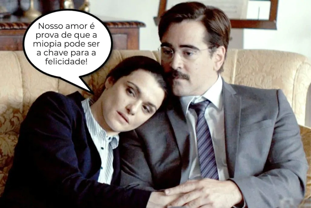 O Lagosta: por que é proibido ser solteiro? Filme O Lagosta Final Explicado: na foto, cena com Collin Farrel e Rachel Reisz