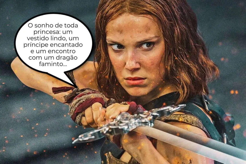 Millie Bobby Brown - Filme Donzela, Netflix FINAL EXPLICADO