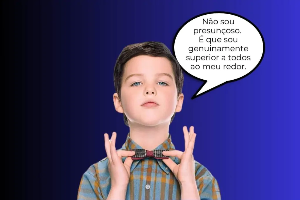 Jovem Sheldon: 27 frases do garoto prodígio Aqui estão algumas das citações mais memoráveis de Sheldon Cooper, que destacam sua visão única sobre a vida, a ciência, e a religião. Prepare-se para rir e refletir com as palavras desse personagem extraordinário.